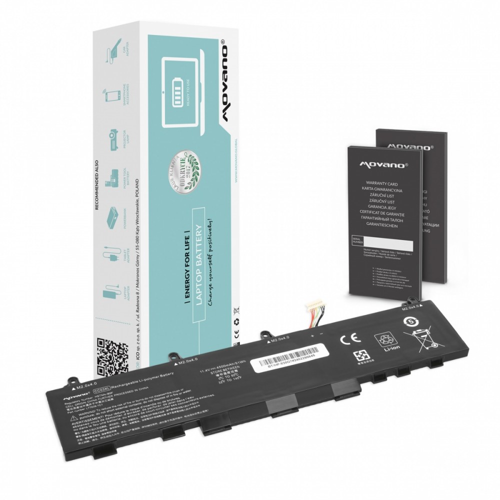 Movano CC03XL do HP EliteBook 830
