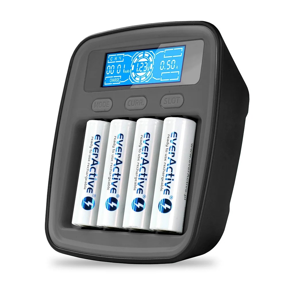 Battery charger Ni-MH USB-C everActive NC1000MV2