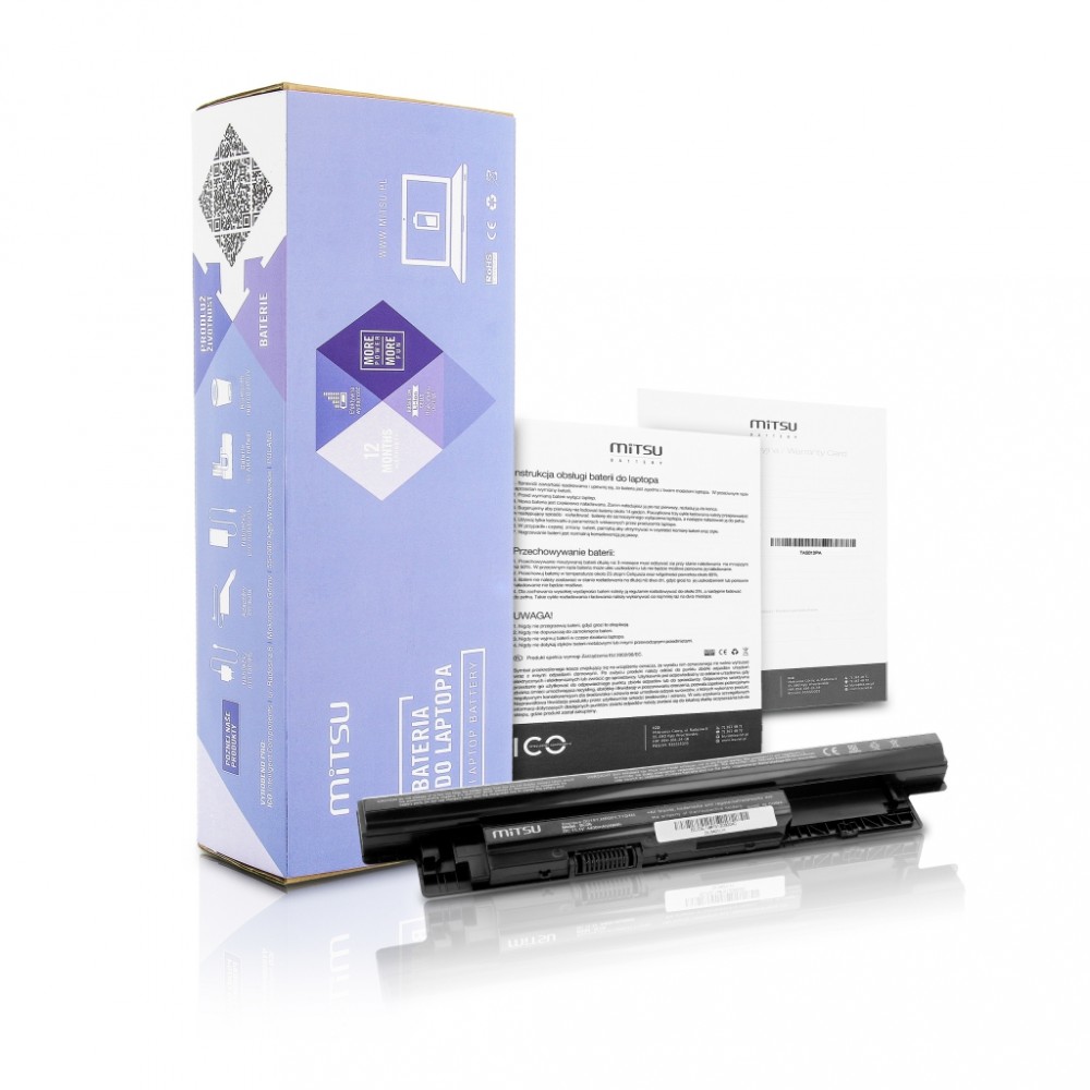 Mitsu Battery for Dell Inspiron 14