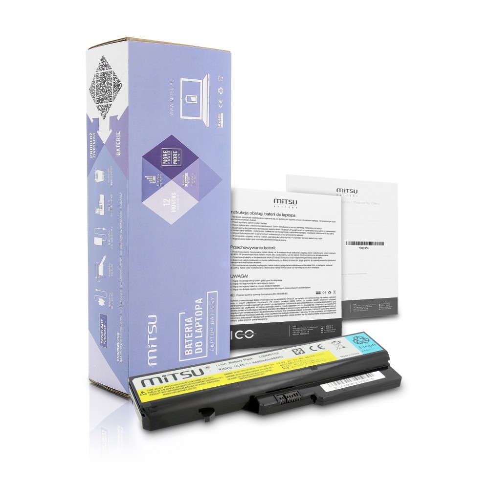 Mitsu Battery for Lenovo IdeaPad G460