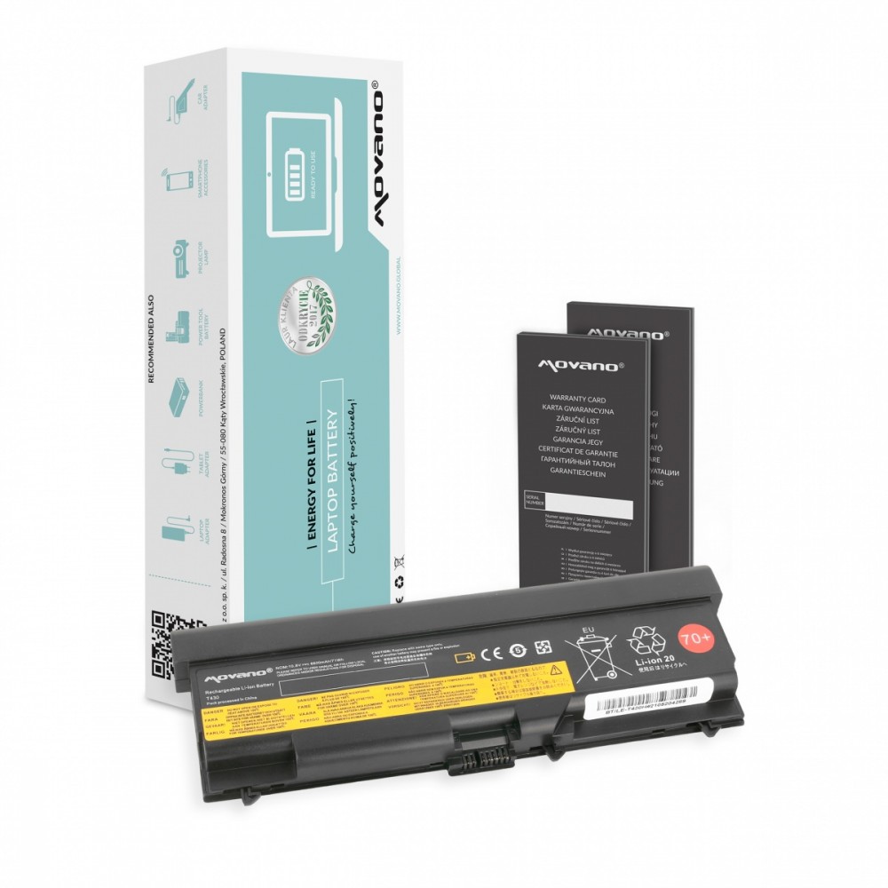 Movano Battery for Lenovo ThinkPad L530