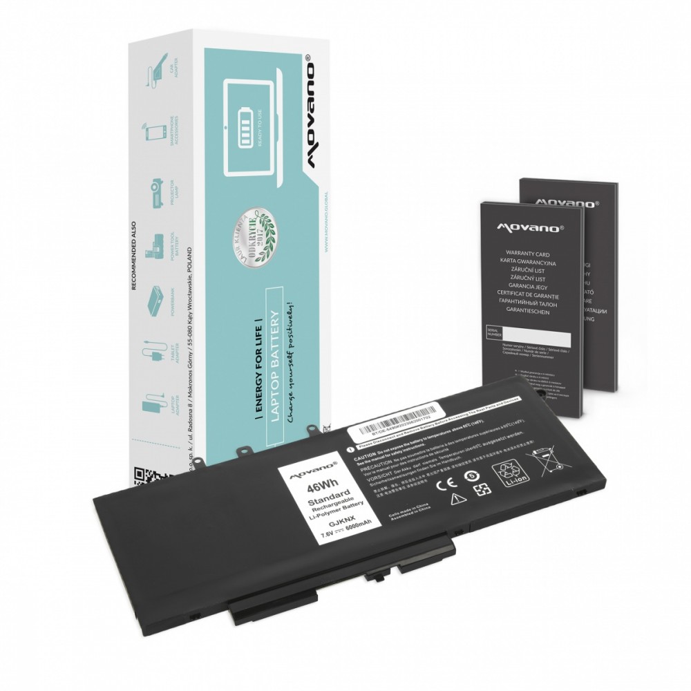 Movano Battery GJKNX for Dell Latitude