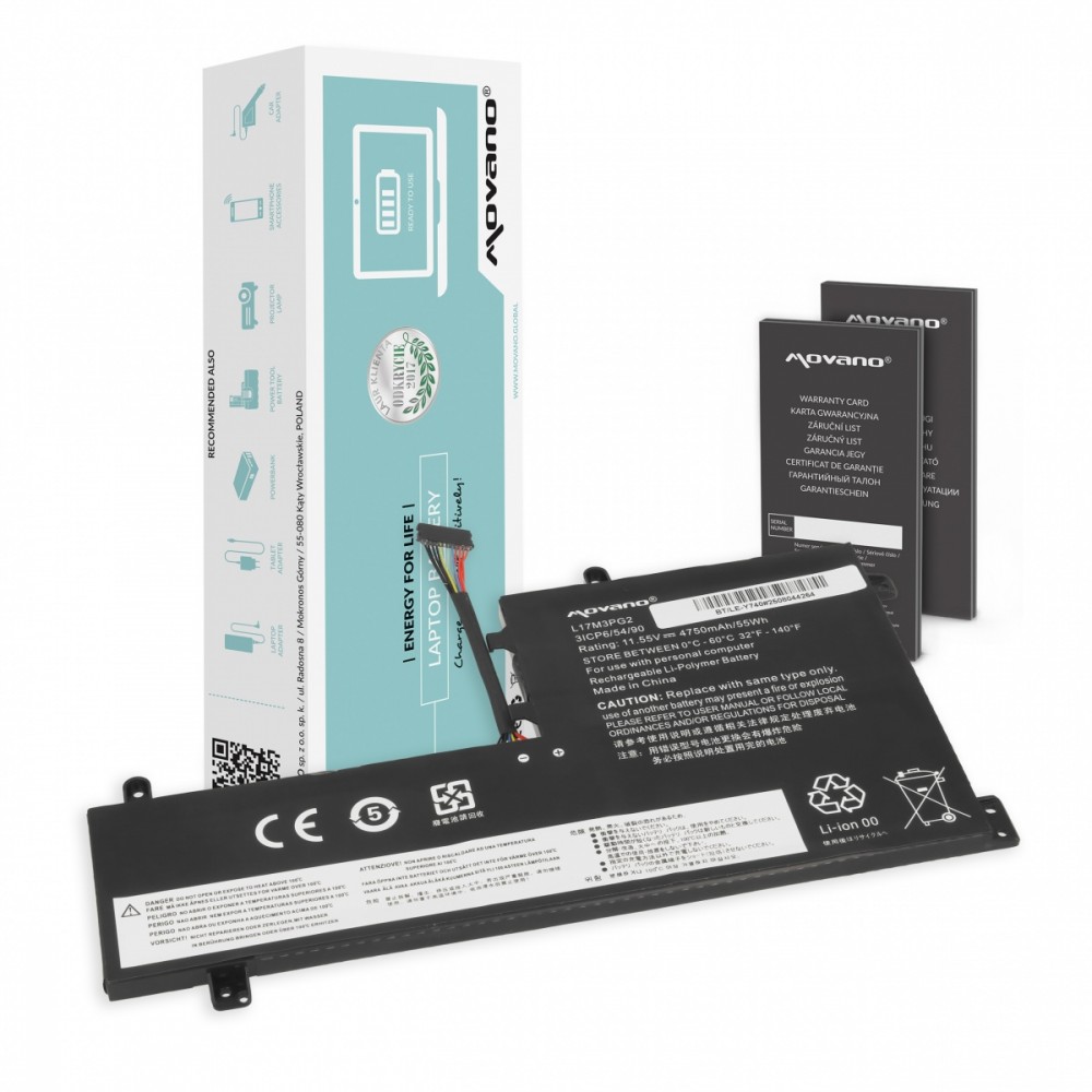 Movano Battery L17C3PG2 for Lenovo Legion