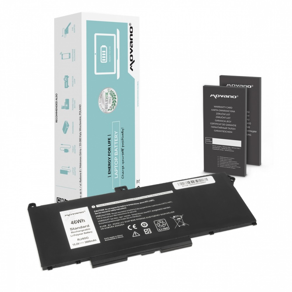 Movano Battery RJ40G Dell Latitude 5520