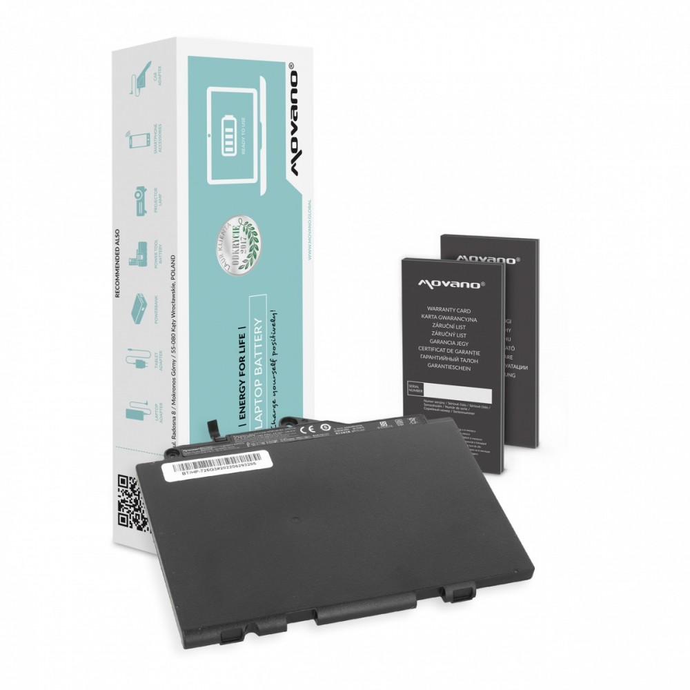 Movano Battery SN03XL for HP EliteBook