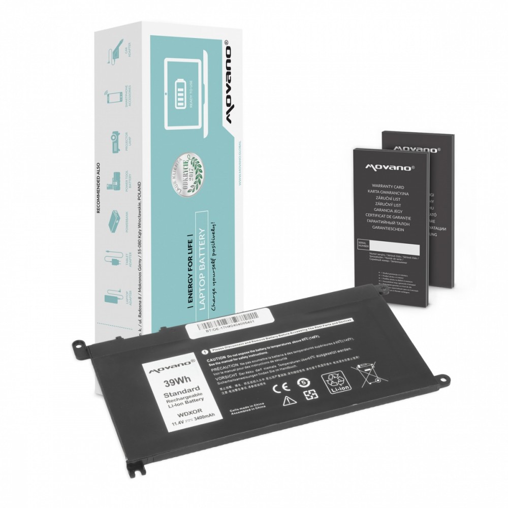 Movano Battery WDX0R P75F P62F P66F