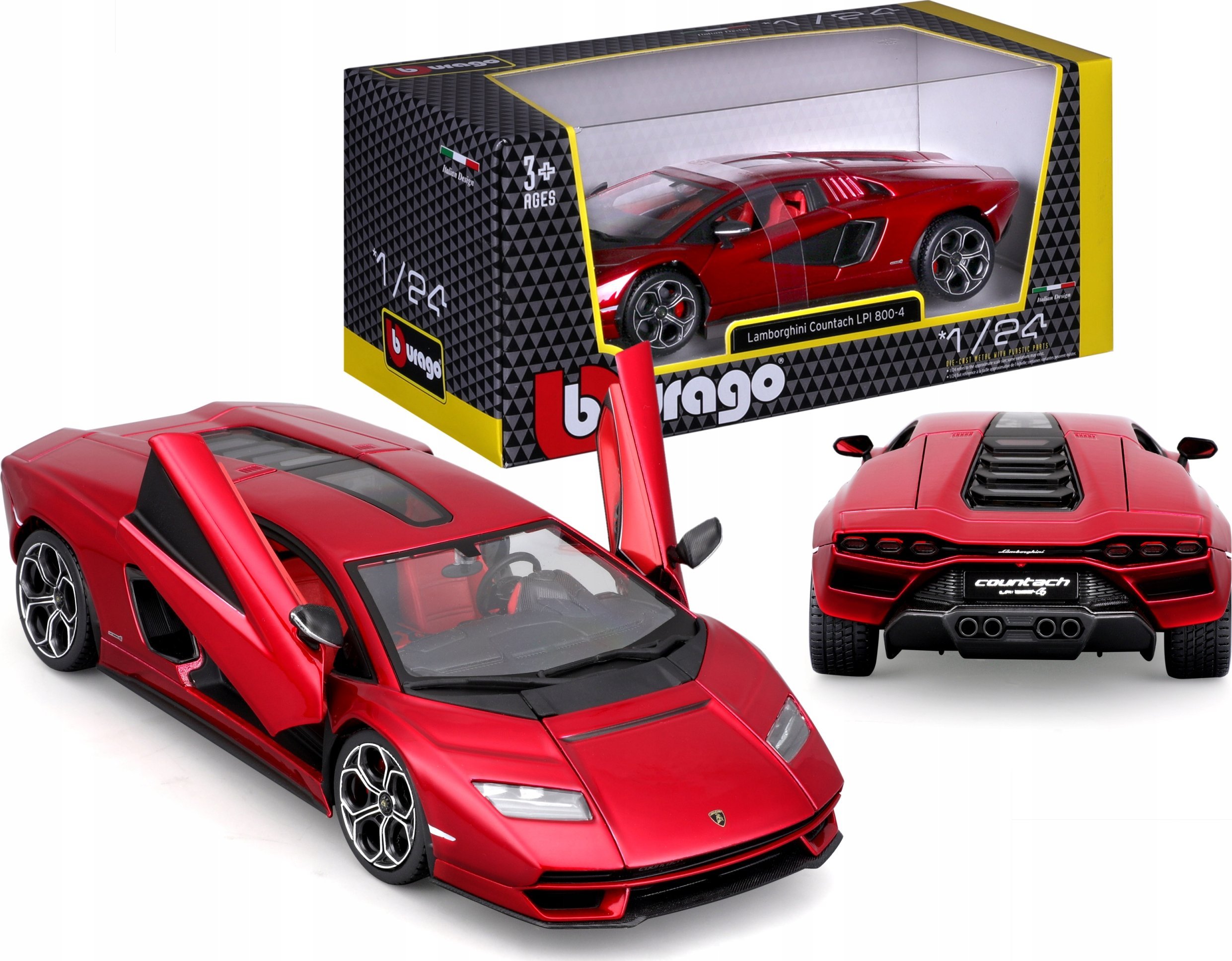 Bburago BBU 1:24 Lamborghini CountachLPI 800-4