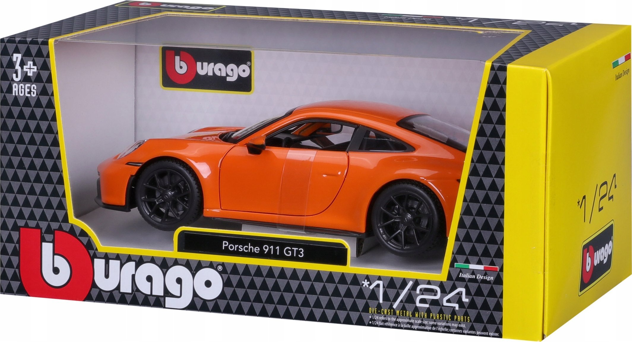 Bburago BBU 1:24 Porsche911 GT3 orange