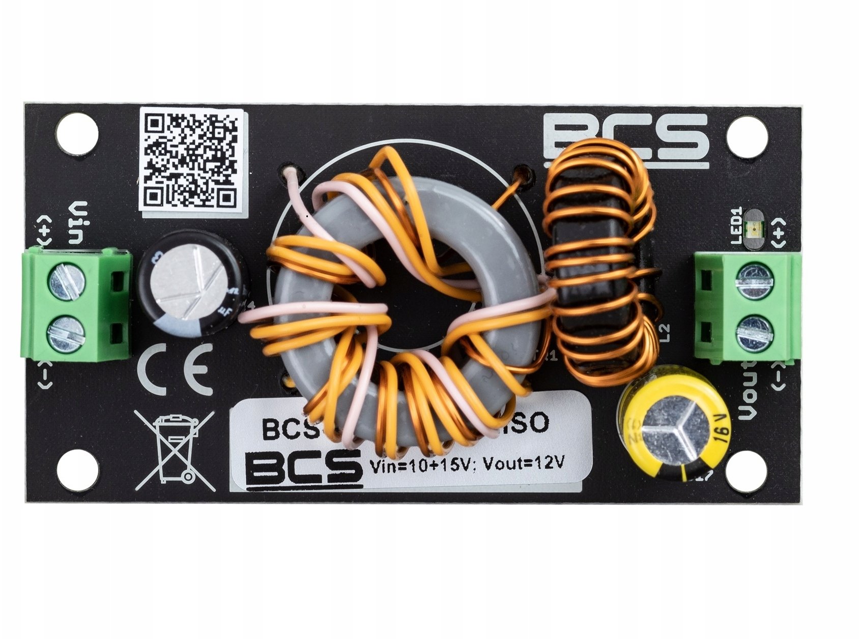 BCS Przetwornica  DC/DC 10V…15V / 12V