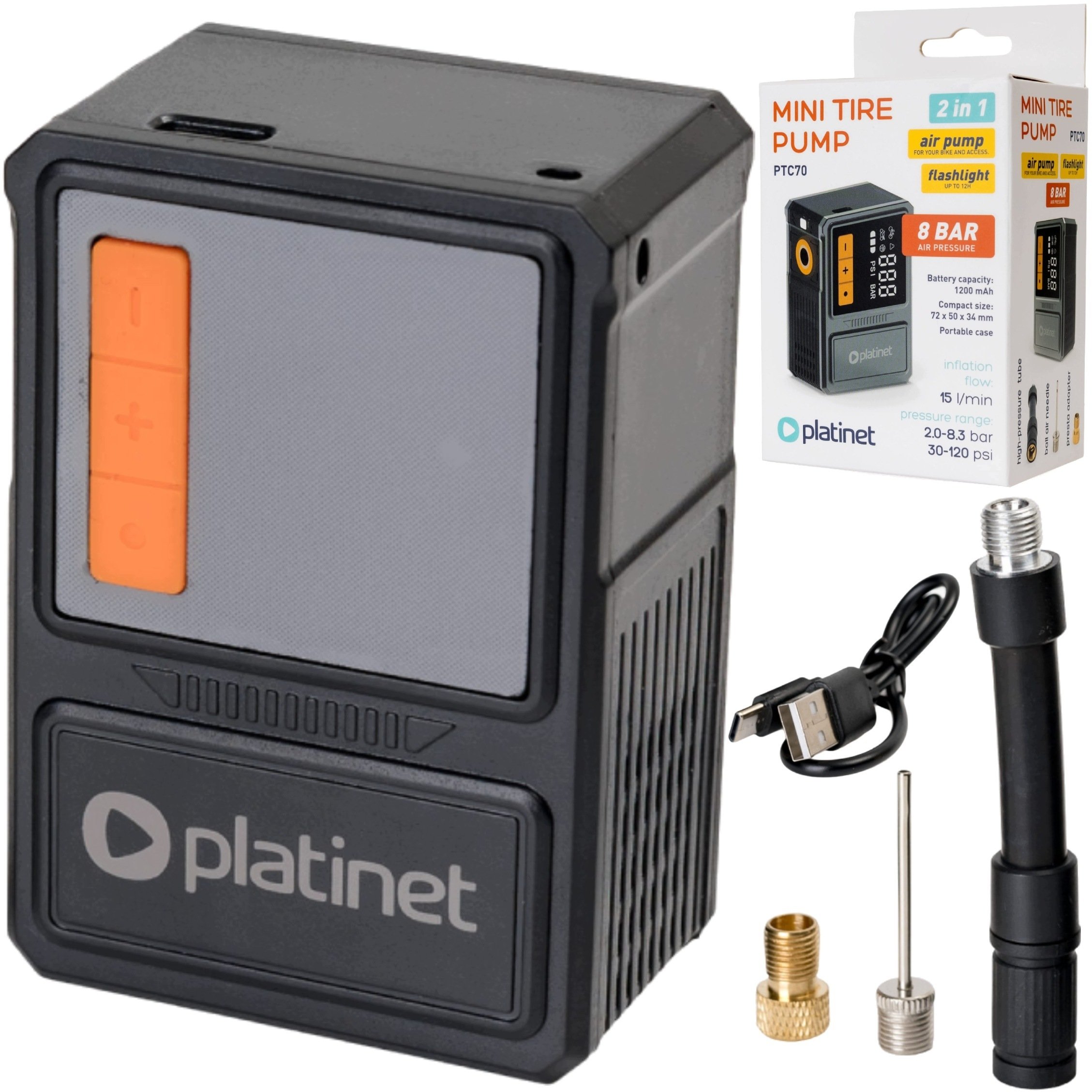 Bee  owa PLATINET Mini Tire Pump