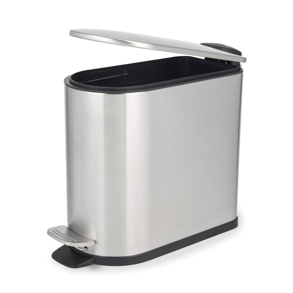 Beldray LA036683SSPEU7 Slimline D-Shaped Pedal Bin