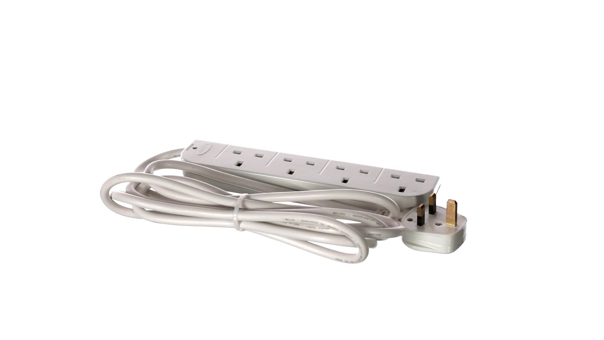 BELKIN Belkin E-Series 4 Socket, 3-Metre