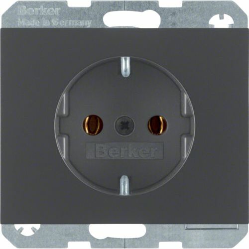 Berker K.1 uenie schuko antracyt