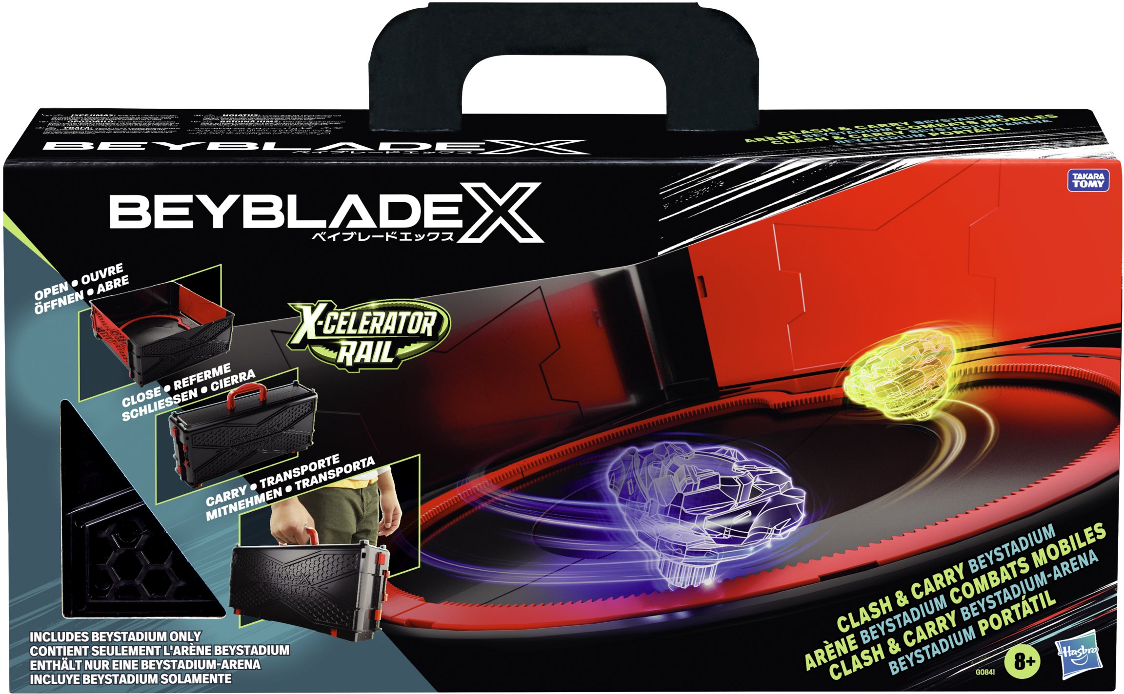 BEYBLADE X Clash & Carry Beystadium