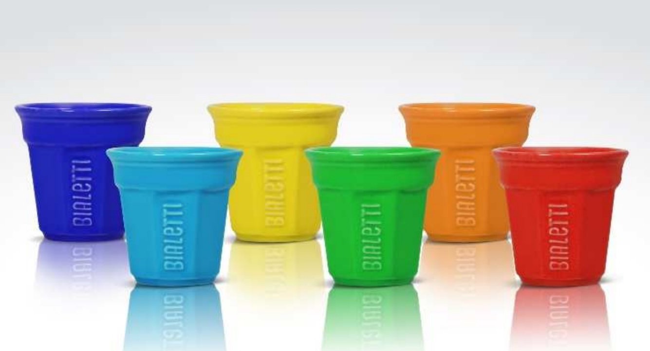 Bialetti Bialetti Espresso cup Set Multicolor
