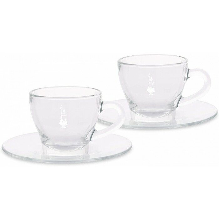 Bialetti Moka-Cup Set Glass ISTITUZIONALE 2