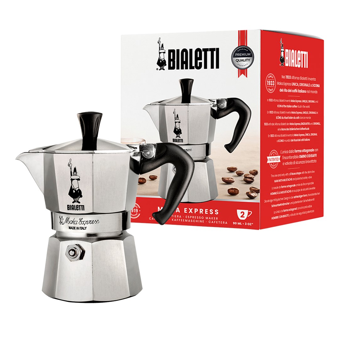 Bialetti Moka Express Moka pot Aluminium