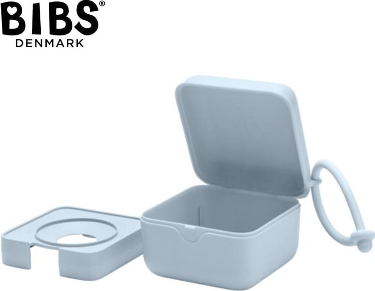 Bibs BIBS PACIFIER BOX BABY BLUE