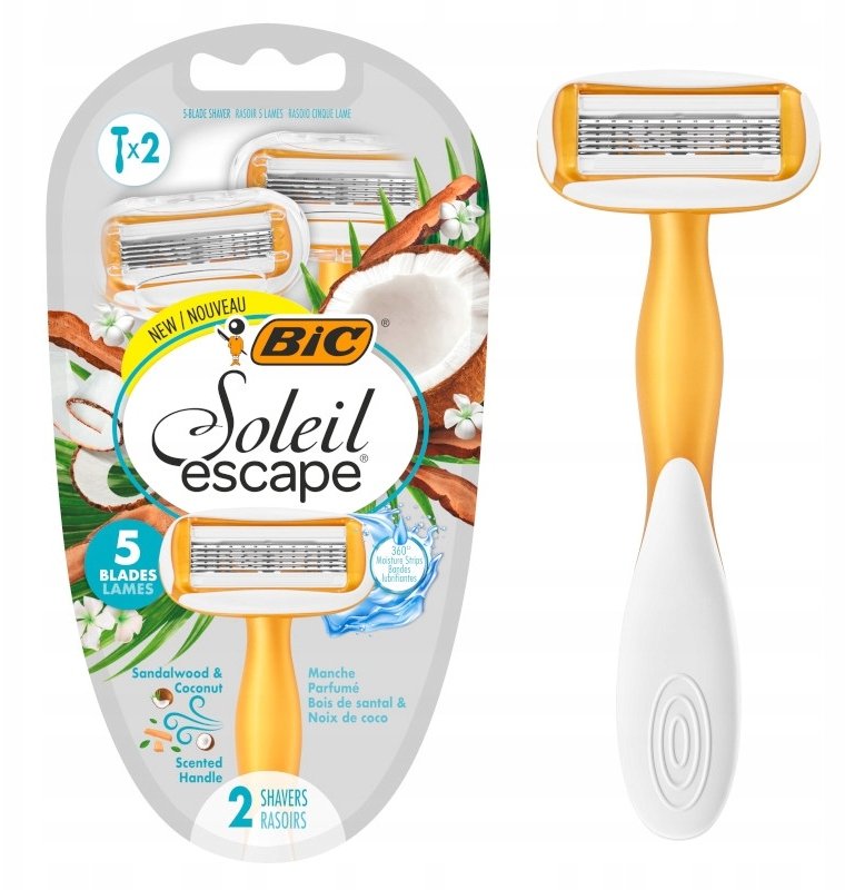 Bic BIC Soleil Escape 5 Sandalwood&Coconut