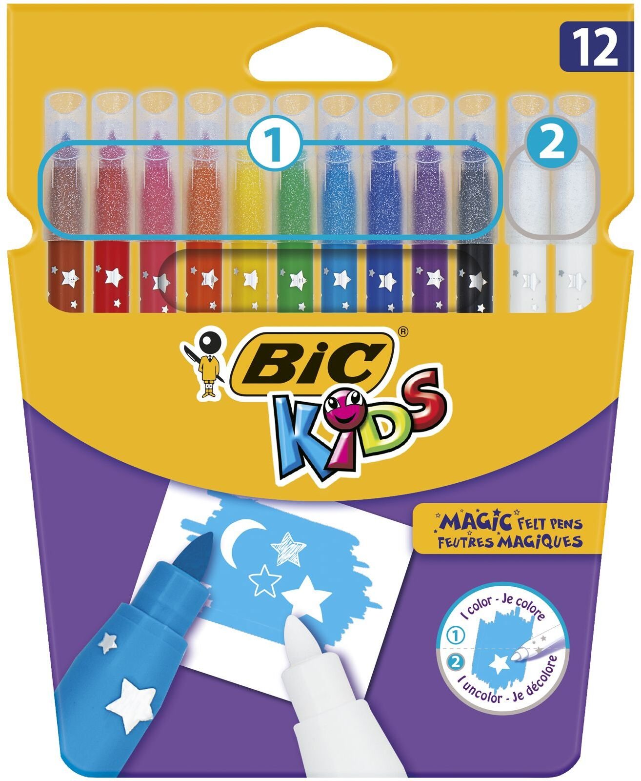 Bic Flamastry KIDS MAGIC FELT PENS