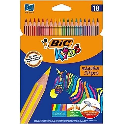 Bic Eco Evolution Stripes 14+4 (950524)