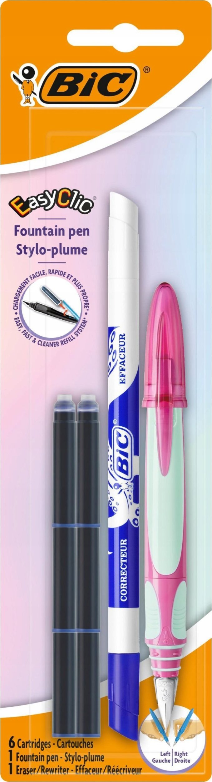 Bic Pióro Easy Clic + wkłady