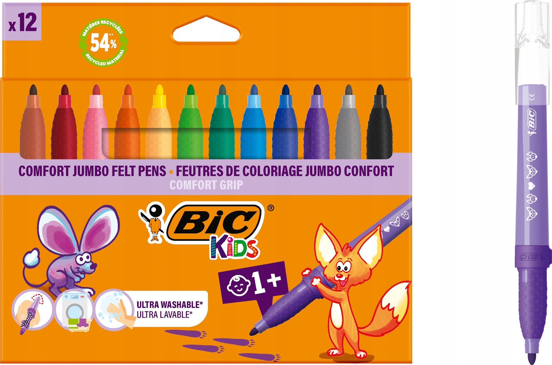 Bic   KIDS JUMBO COMFORT BC PUD