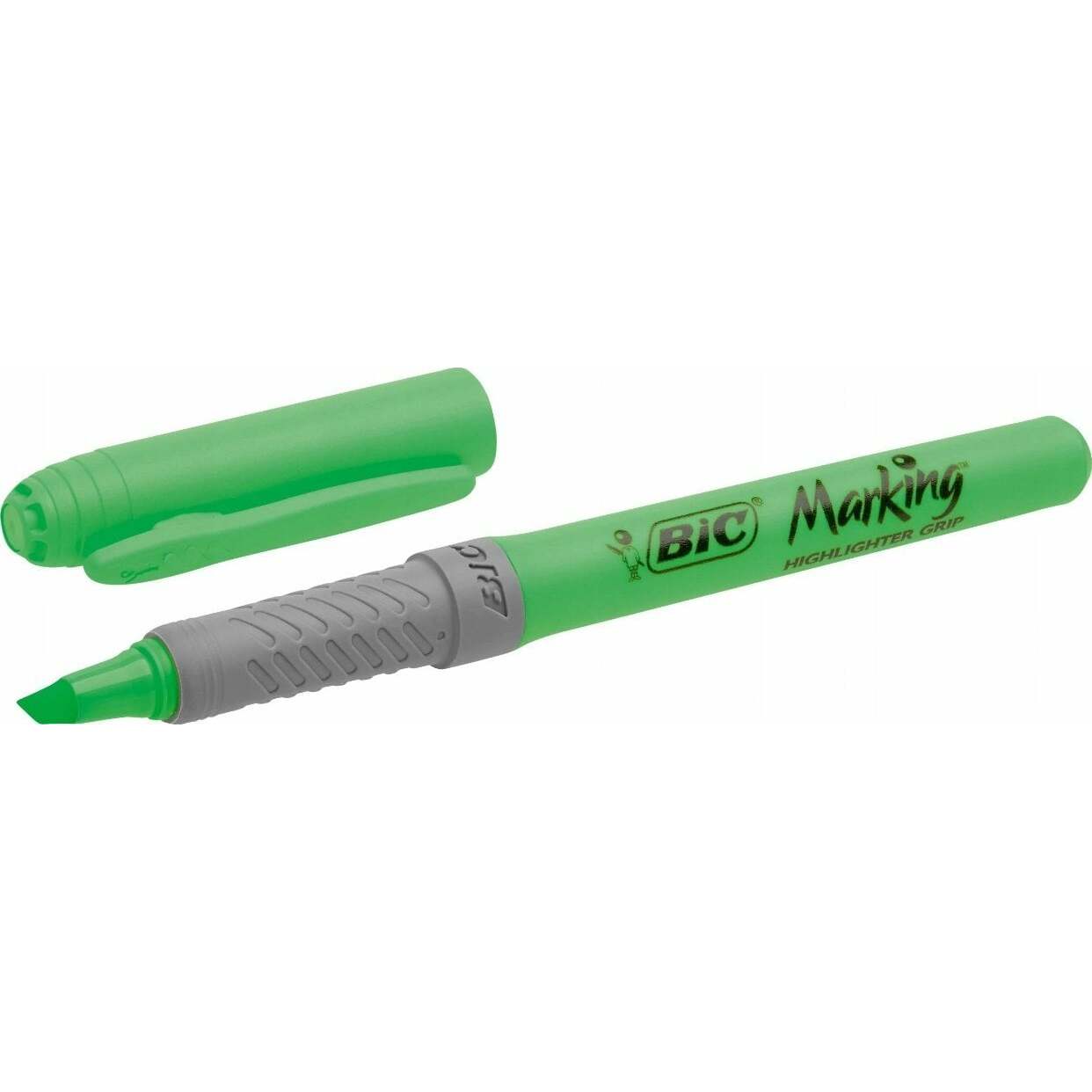 Bic Zakreślacz Highlighter Grip  z ukośnym
