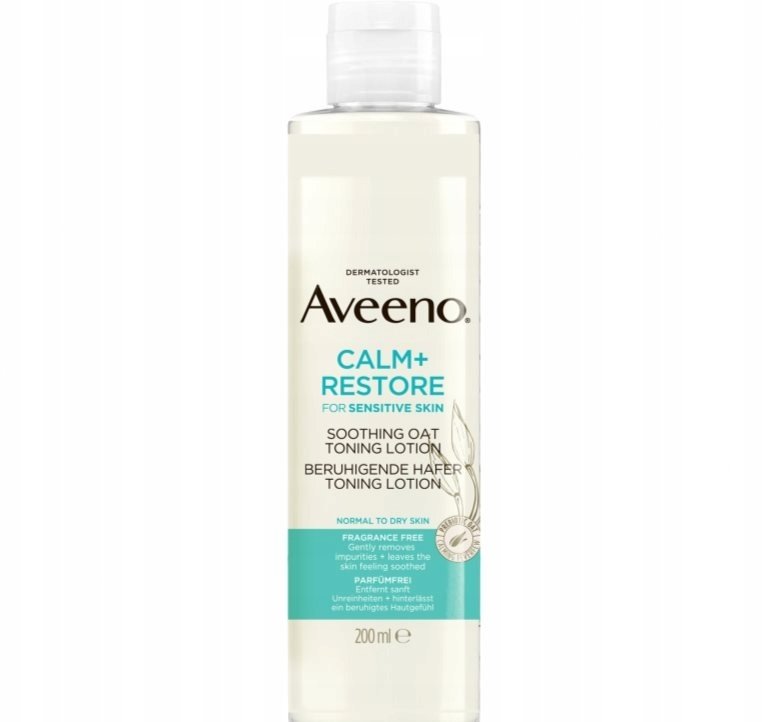 Bielenda AVEENO_Calm+ Restore tonik kojący owsiany