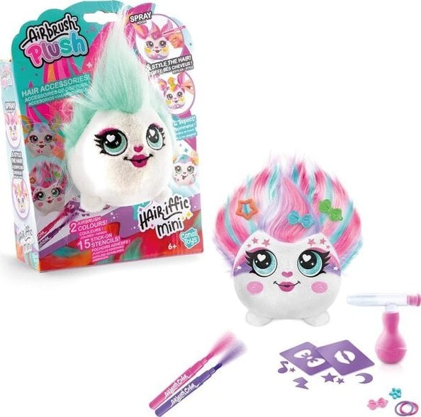BigBuy Carnival AIRBRUSH Hair`iffic plush with