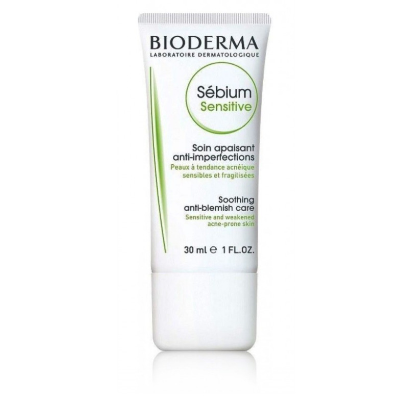 Bioderma Sebium Sensitive Nomierinošs sejas krēms
