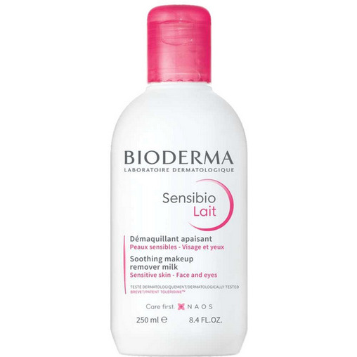 Bioderma Sensibio Lait Attīrošs pieniņš 250