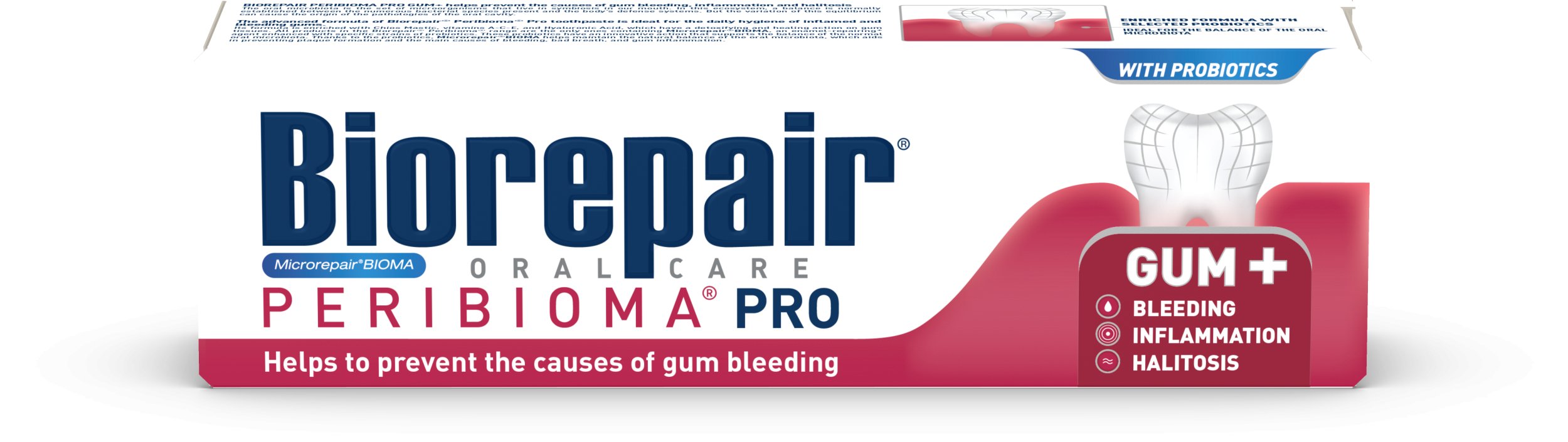 Biorepair Peribioma PRO+ pasta z probiotykami