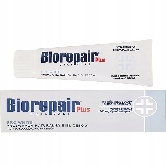 Biorepair Plus Pro White Toothpaste 75