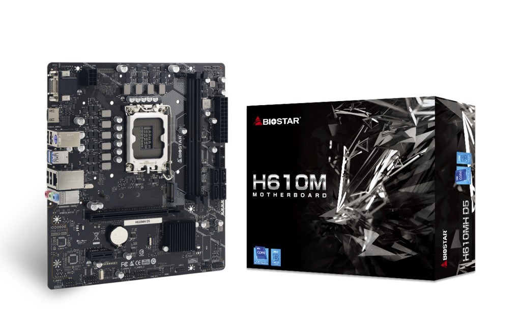 BIOSTAR H610MH D5 motherboard | H610MH