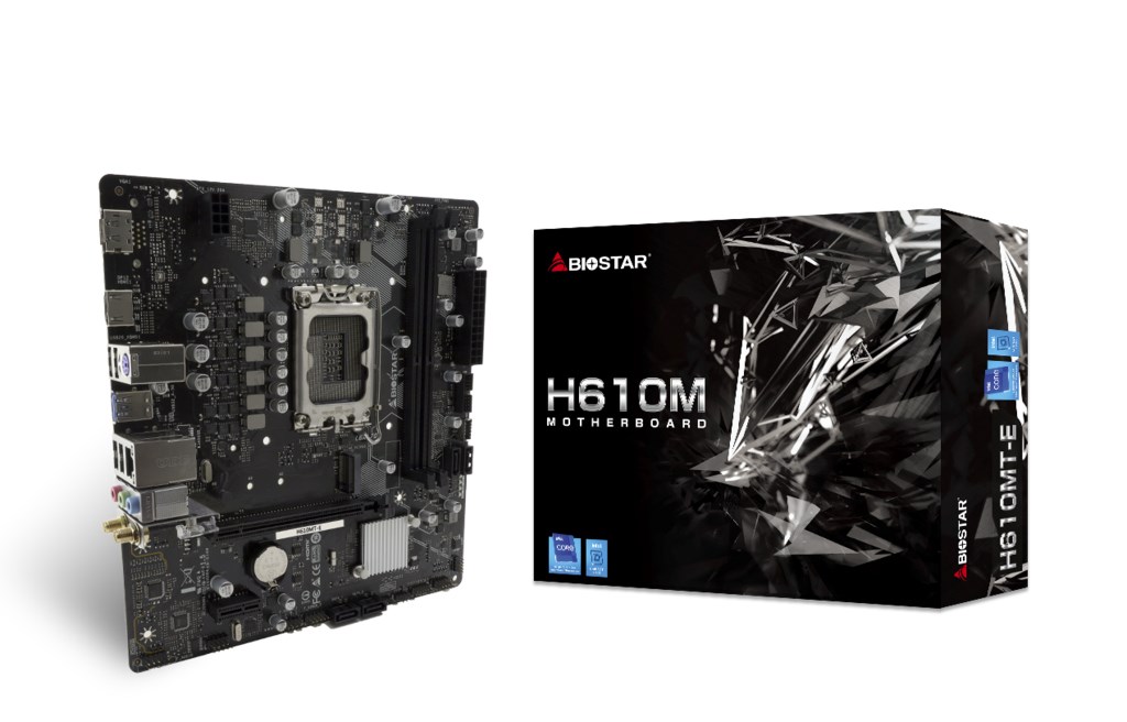 Biostar H610MT-E motherboard Intel H610 LGA