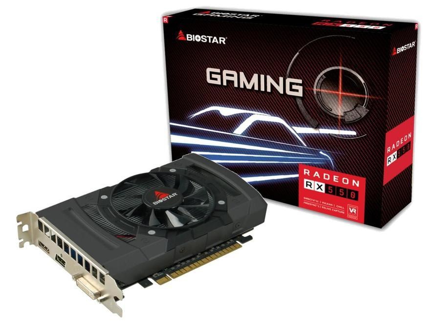 Biostar Radeon RX550 AMD Radeon RX
