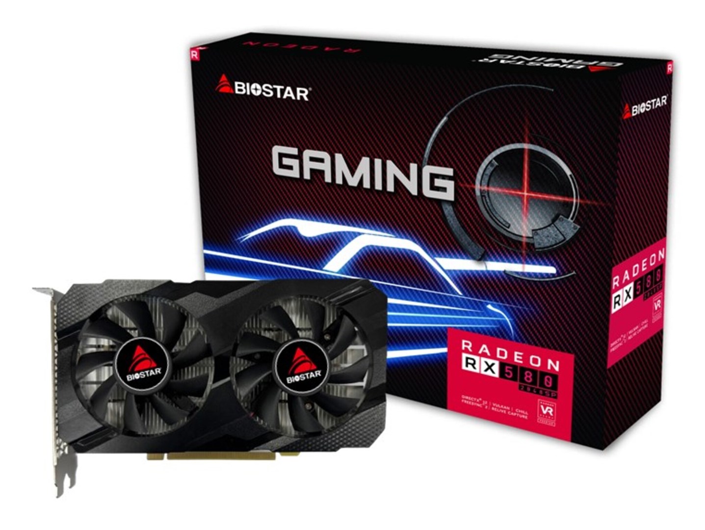 Biostar Radeon RX580 2048SP AMD Radeon