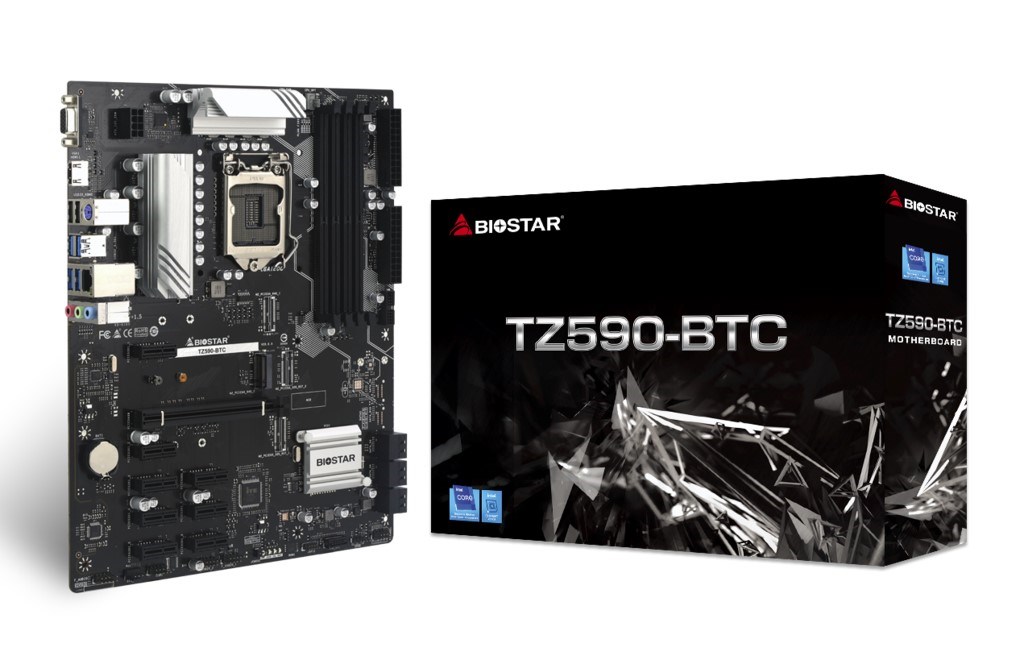 Biostar TZ590-BTC motherboard | TZ590-BTC |