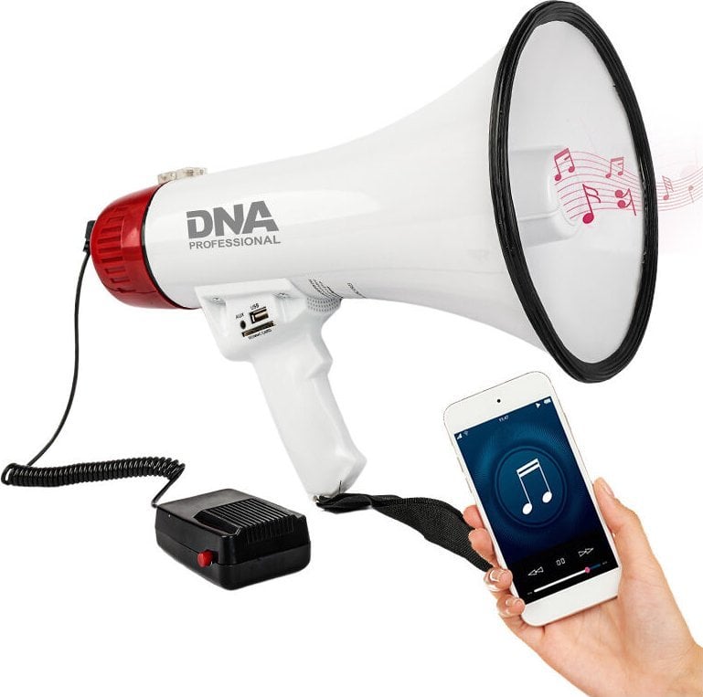 Bitmat MEGAFON SZWZMACNIAGŁOSU SYRENA BLUETOOTH 30W