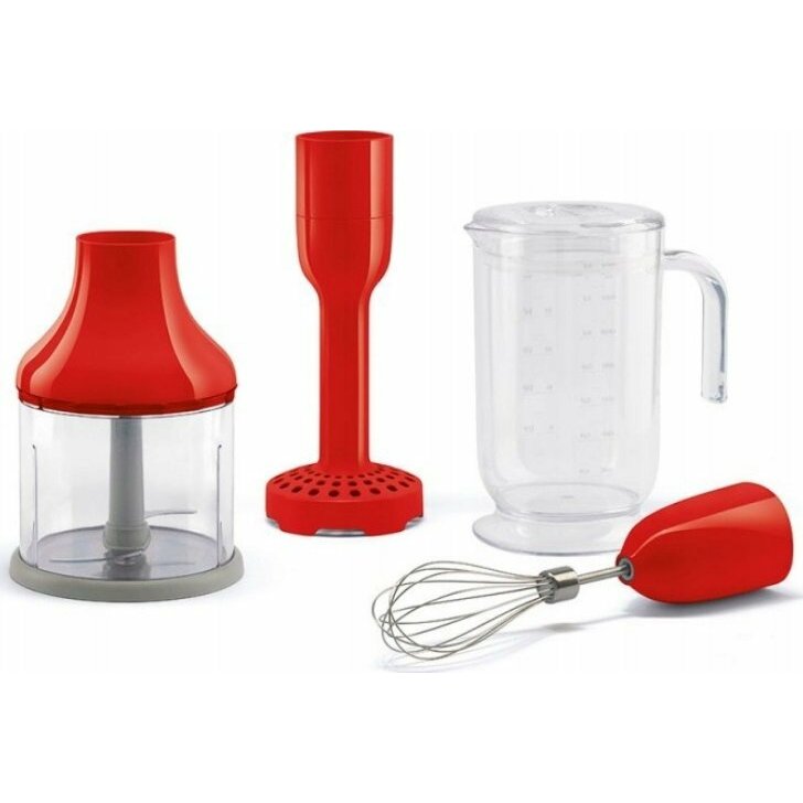 Blender kielichowy Smeg hbac11rd Abehor  4-Er-Set