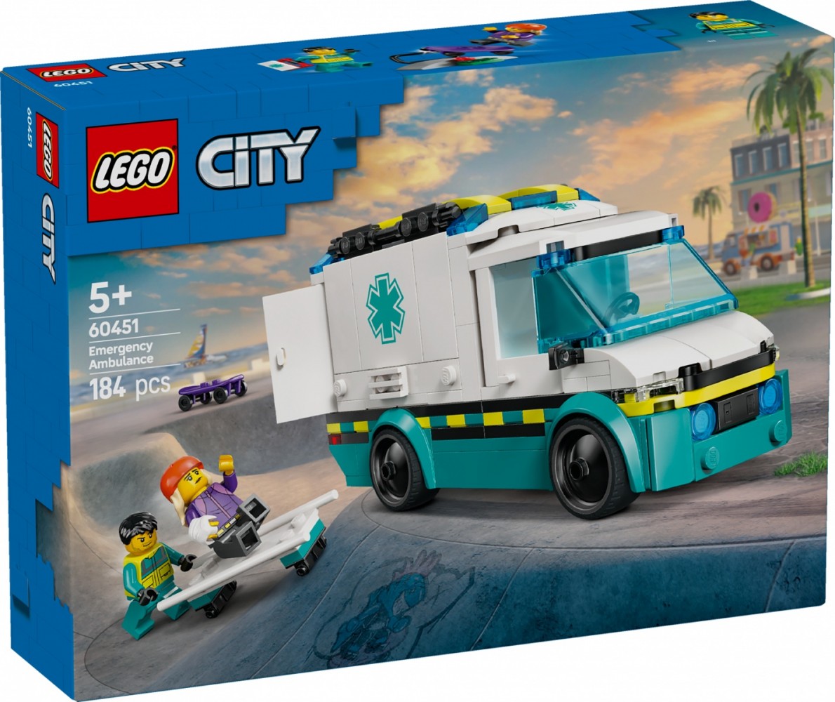 LEGO Blocks City 60451 Emergency Ambulance