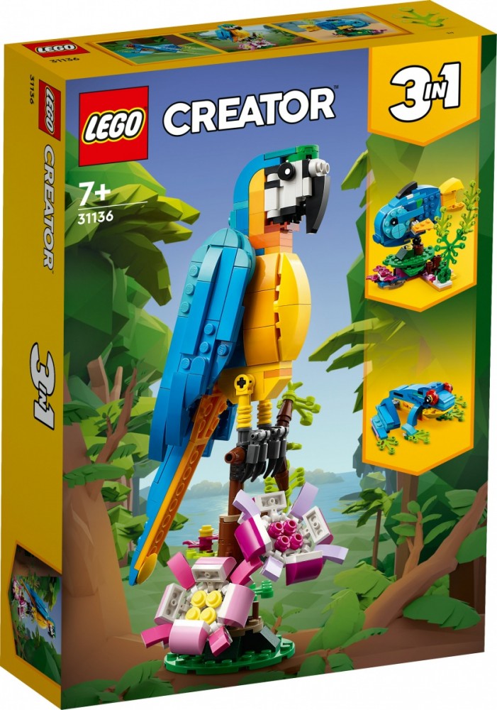 LEGO Creator Egzotyczny papuga (31136) |