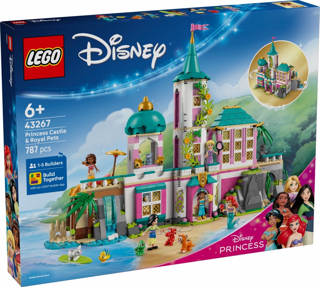 LEGO DISNEY 43267 Princes Castle and