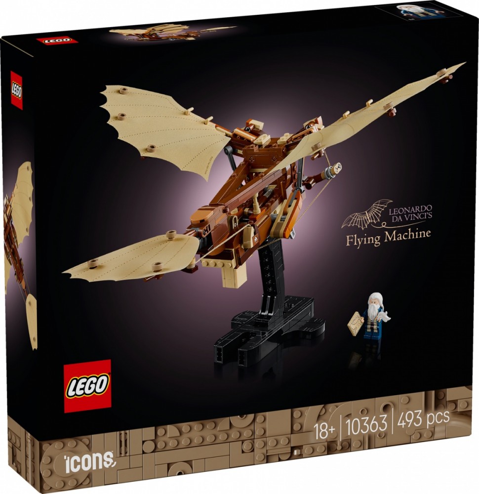 LEGO Icons jąca Leonarda da Vinci