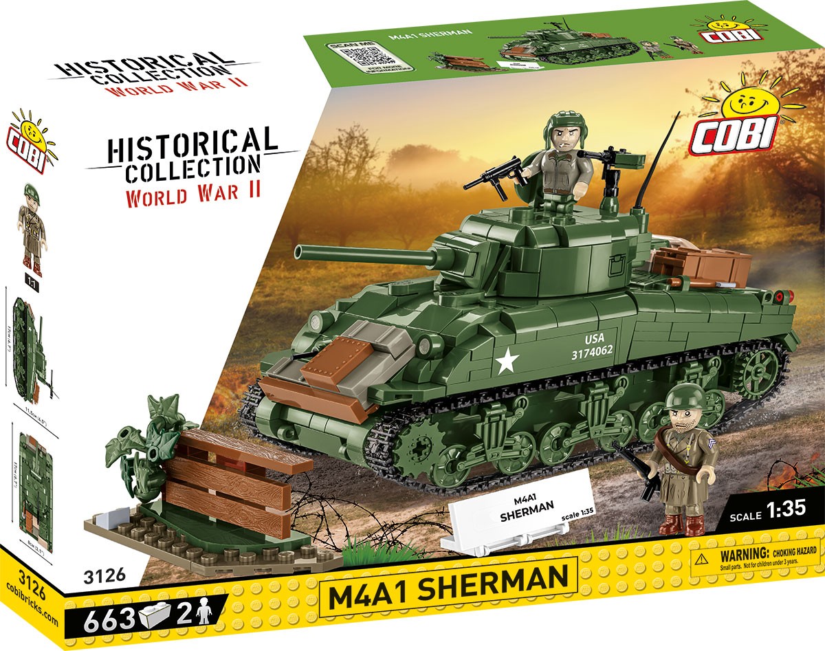 Cobi M4A1 Sherman 663 | COBI-3126
