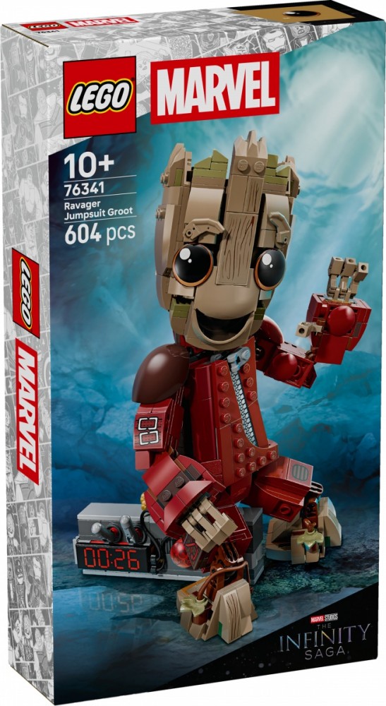 LEGO Marvel Groot w  Ravagera (76341)
