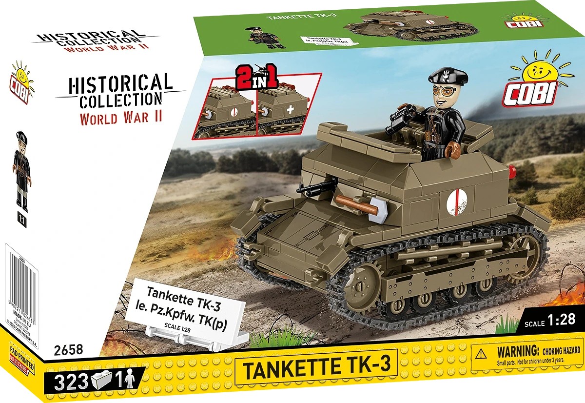 COBI KLOCKI Cobi  Blocks Tankette TK-3