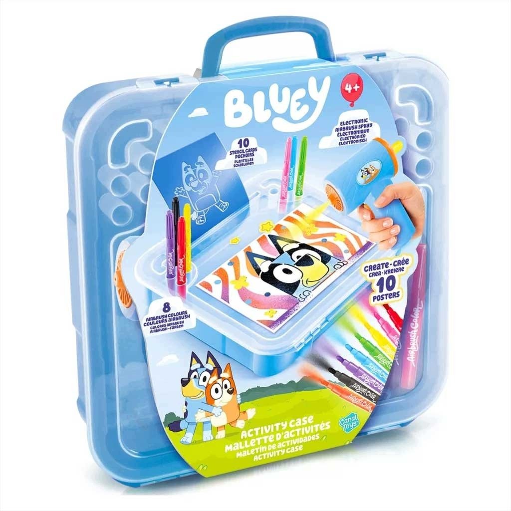 Bluey Airbrush Art Airbrush Activity Case