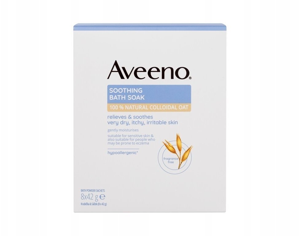 Błogo AVEENO_Soothing Bath Soak puder  8x42g